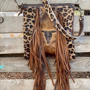 Cow Skull Crossbody • CUSTOM MADE